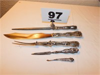 ALFRED WILLIAMS CARVING SET