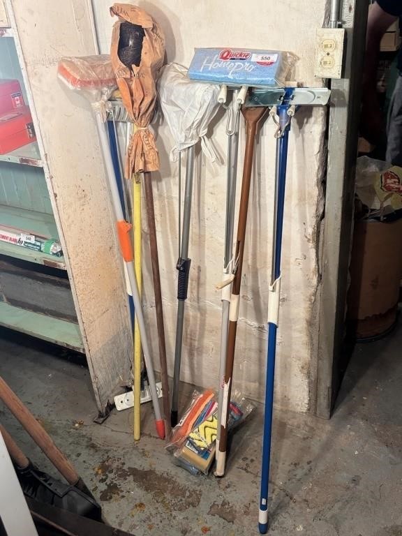 Collection of Mops and Mop Heads