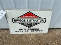 Briggs & Stratton Metal Sign