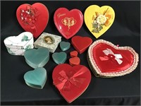 lot of heart shaped boxes