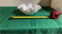 Mid-Century White Milk Glass Bowl