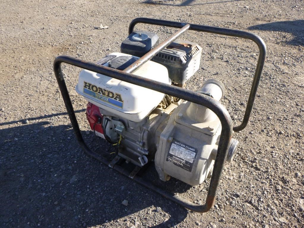 Honda Wp20x Water Pump Bar None Auction