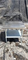 30x30x24 Stainless Steel Top Table (base is