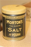 Morton's Tin Container