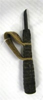 Circa 1890's handmade nail leather harness.