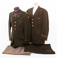 WWII USAAF CBI THEATER LEDO ROAD OFFICER UNIFORMS