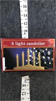 5 light candolier