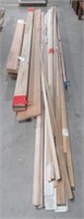 Large assortment of wood millwork that includes