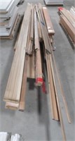 Large assortment of wood millwork that includes