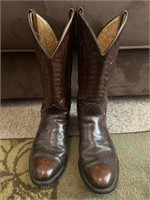 Unknown Size Partial Leather Mason Cowboy Boots