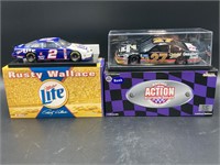 NASCAR Rusty Wallace Miller 1:24 Diecasts