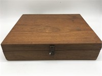 Cool Wood Silverware Storage Box