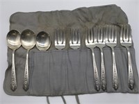Wallace Sterling Fork & Spoons Pat.87765