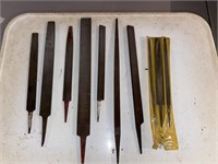 Collection of Vintage Metal Files