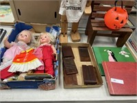 Assorted Dolls and Records