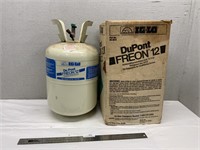 DuPont Freon 12 Cylinder Weighs 17 Lbs