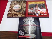 3  MISC BASEBALL BOOKS WITH CD'S