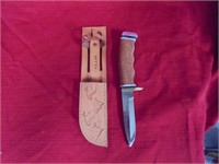 Foerster knife with sheath