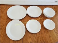 Corelle White Service-for-4++ Dishware