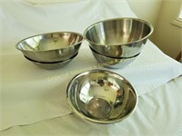 Stianless Steel Mixing Bowls