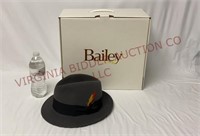Bailey Fur Felt Men's 7-18 Fedora Hat - Unworn