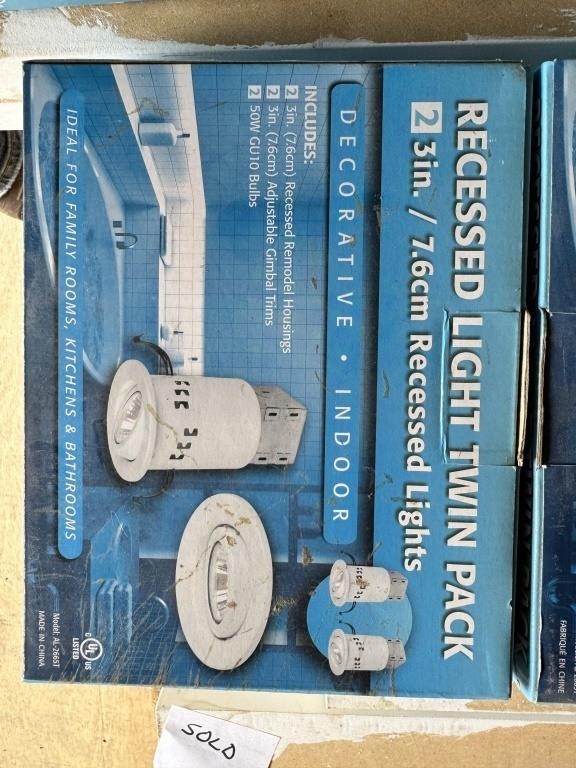 Recessed Light Twin Pack