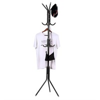 Metal Coat Hat Rack, Hat Tree with 10 Hooks