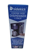 Side kick Coffee Pod Dispenser 2 Pack