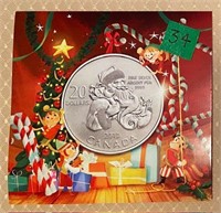 2013 Fine Silver $20 Specimen Coin – Saint Nicolas