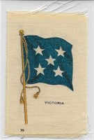 1910s BDV Flags of the World Silks Victoria