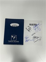 Autograph COA Philadelphia Media Press