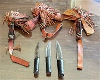 Three Vintage Collectible Daggers