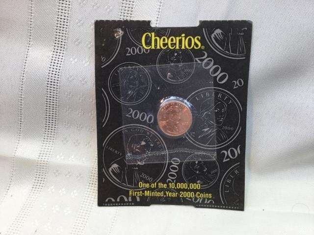 Cheerios 2000 Mint Penny