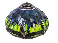 LARGE STAINED GLASS LAMP COVER