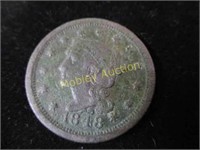 1848 ONE CENT