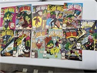 Comic Book Lot:  She-Hulk Issues 1-11