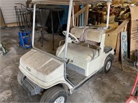 Gas Powered Golf Cart Yamaha - Runs Needs Battery