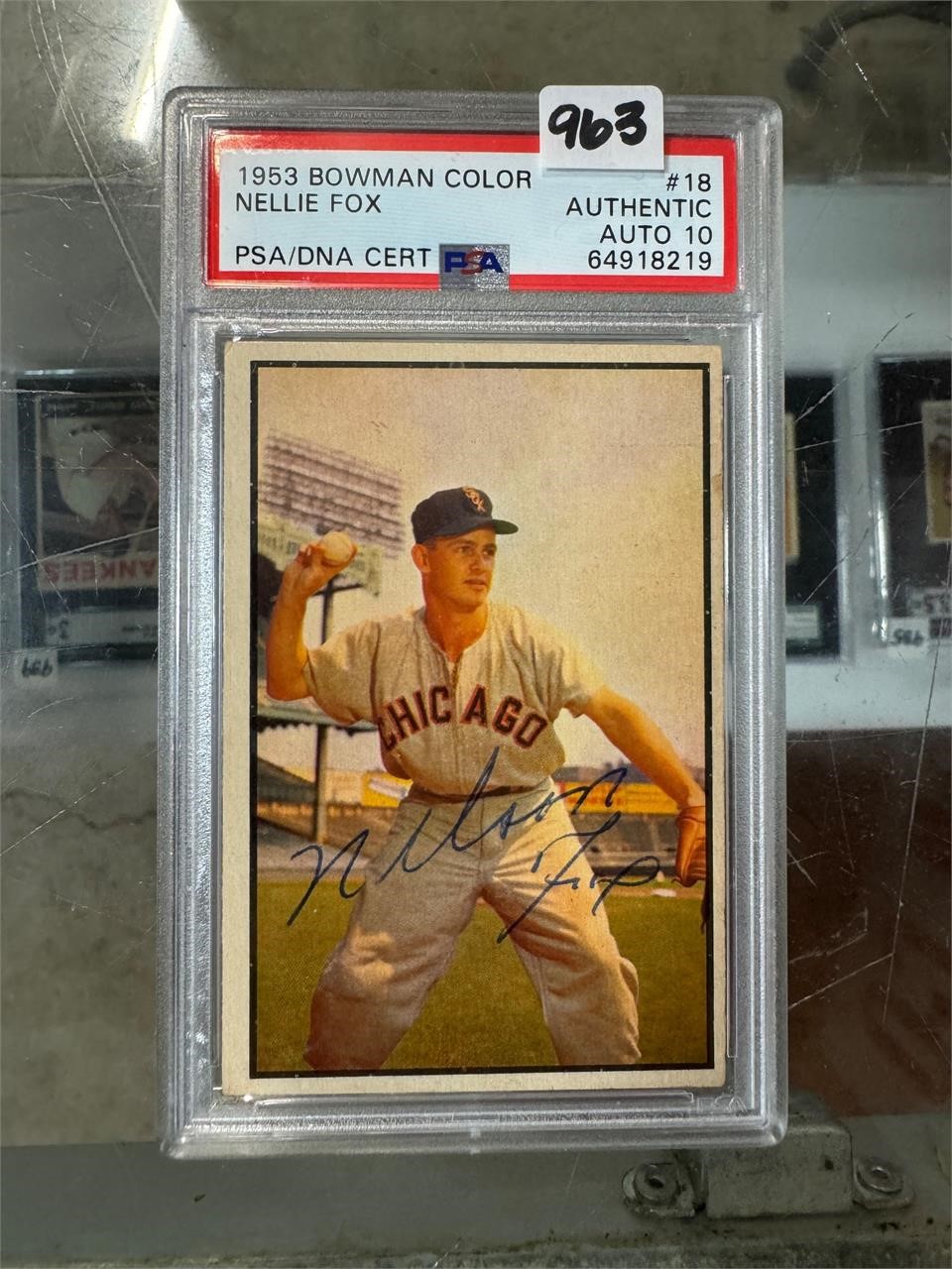 1953 Bowman - Nelson Fox - Signed