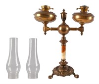 Antique Duel Kerosene Lamp Retrofit