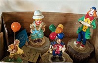 CLOWN FIGURES, RON LEE, MISC