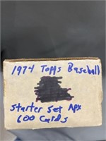 1974 Topps Baseball Starter Set, Approx. 600