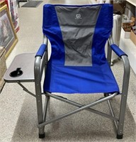 Folding Chair w/Side Table *LYS.  NO SHIPPING