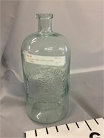 Rockbridge Alum water blue glass bottle