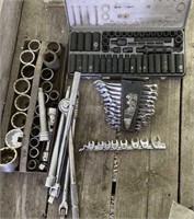 Quantity of Sockets, Wrenches and More