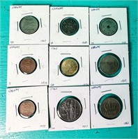 WORLD FORIEGN COINS LOT