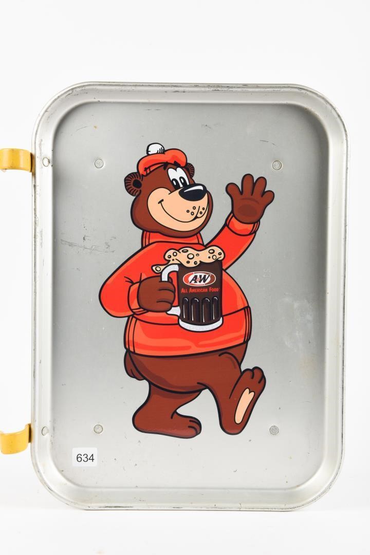 SONIC DRIVE IN SERVING TRAY - A&W ROOT BEER DECAL