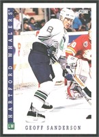 Geoff Sanderson Hartford Whalers