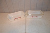 Matched Set of 2 FireKing Casseroles Only ONE Lid