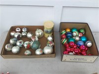 2 BOXES OF CHRISTMAS ORNAMENTS