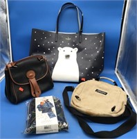 Large Leather Kate Spade Tote & Dooney & Bourke